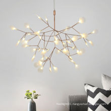 North europe style light firefly led pendant lamp